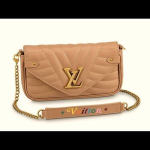 Louis Vuitton New Wave Pochette 18 x 11 x 4cm cowhide leather
